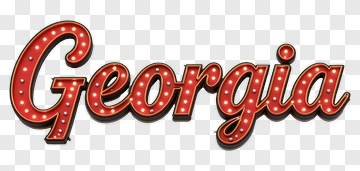 Georgia Neon Sign PNG