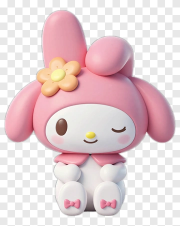 My Melody Cute Cartoon Character PNG
