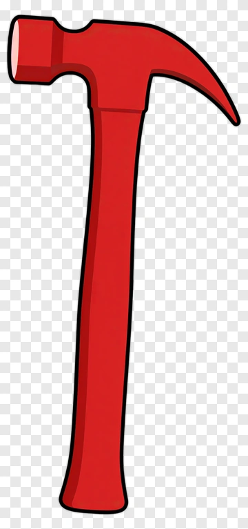 Red Hammer PNG
