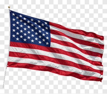 United States Flag Waving PNG