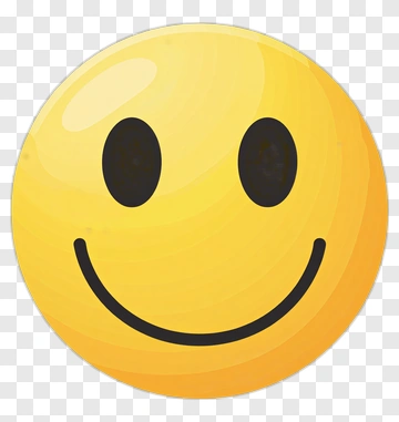 Yellow Smiley Face PNG