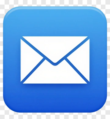 Blue Email Icon PNG