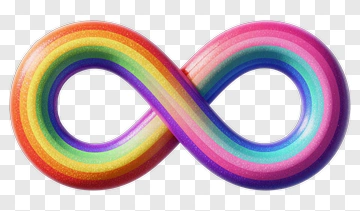 Rainbow Infinity Symbol PNG