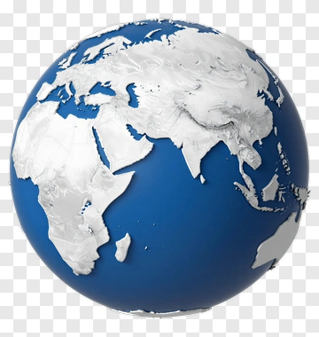3D Globe PNG