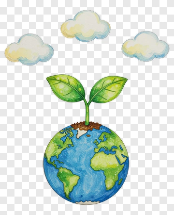 Growing Green On Earth PNG