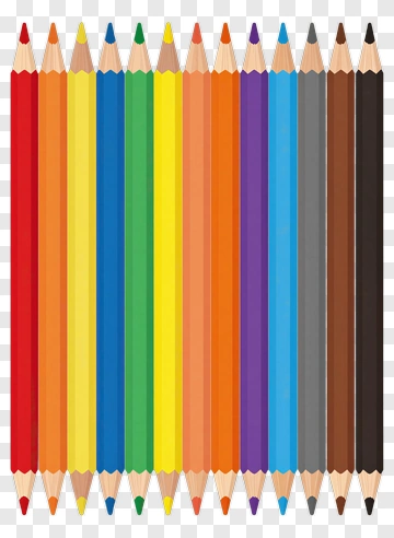 Colorful Pencils PNG
