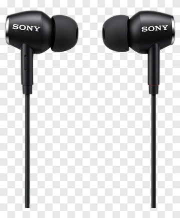 Sony In-Ear Earphones PNG
