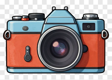 Hand Drawn Camera PNG