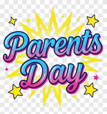 Parents Day Celebration Design PNG