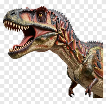 Tyrannosaurus Rex With Open Mouth PNG