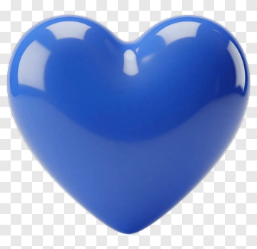 Blue Heart PNG