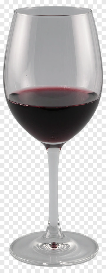 Wine Glass With Red Wine PNG