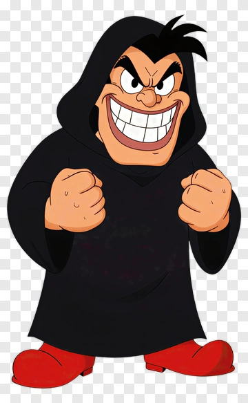 Evil Hooded Clown Character PNG