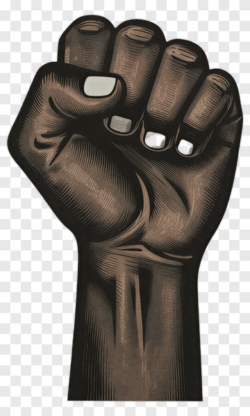 Black Fist Symbol PNG