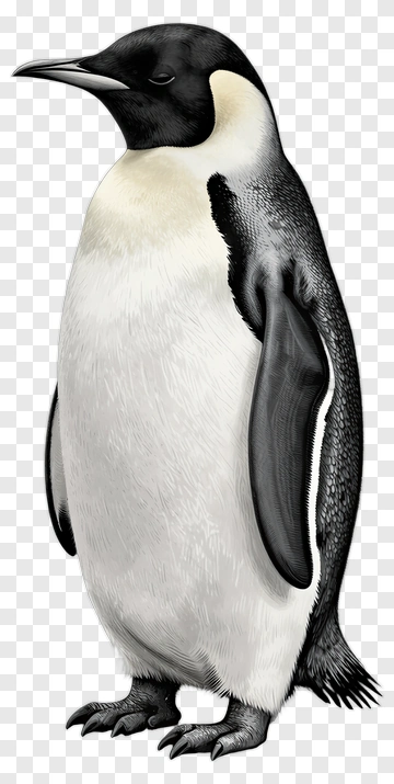 Hand Drawn Penguin PNG