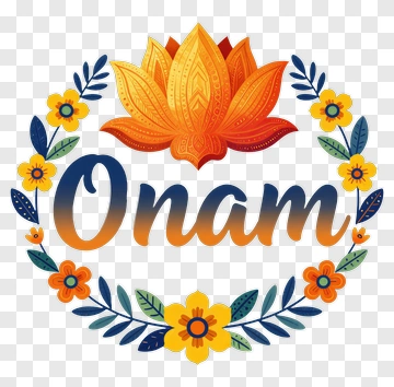 Onam Festival Design PNG