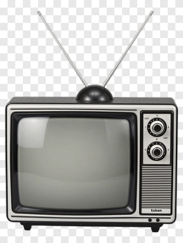Vintage Television Model PNG