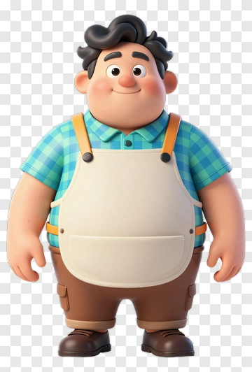 Friendly Chef In Apron PNG
