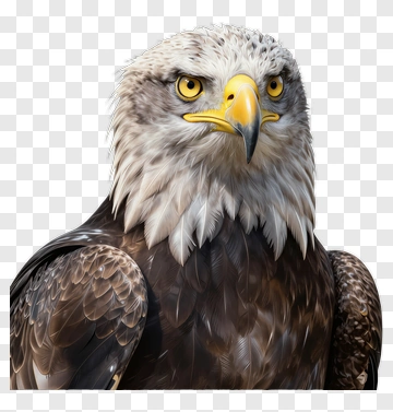 Bald Eagle Portrait PNG