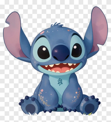 Stitch In A Flower Field PNG