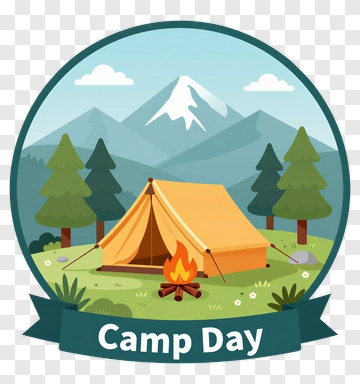 Camp Day PNG