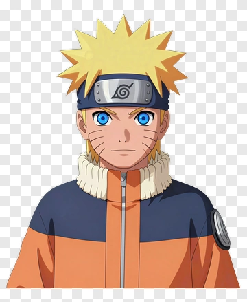 Naruto Uzumaki Anime Character PNG