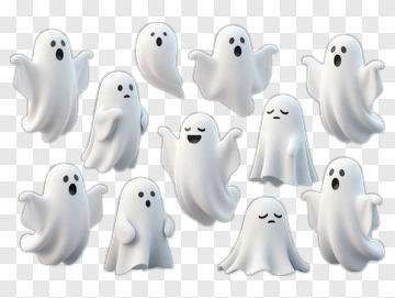 White Ghosts Collection PNG
