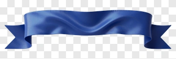 Blue Satin Ribbon PNG