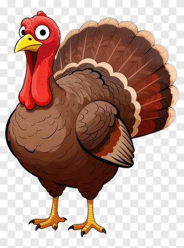Cartoon Turkey PNG