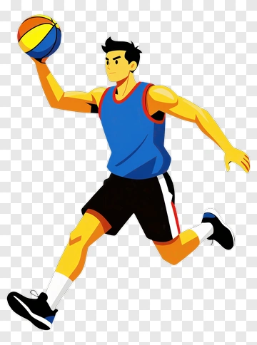 Basketball Player In Action PNG