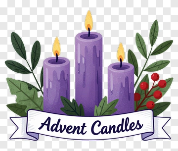 Advent Candles PNG
