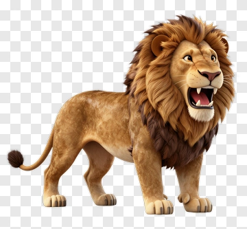 Cartoon Lion PNG