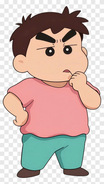 Boy In Thinking Pose PNG