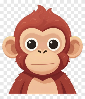 Cute Monkey PNG