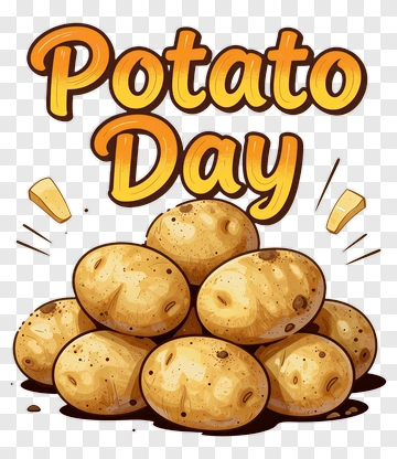 Potato Day Celebration PNG