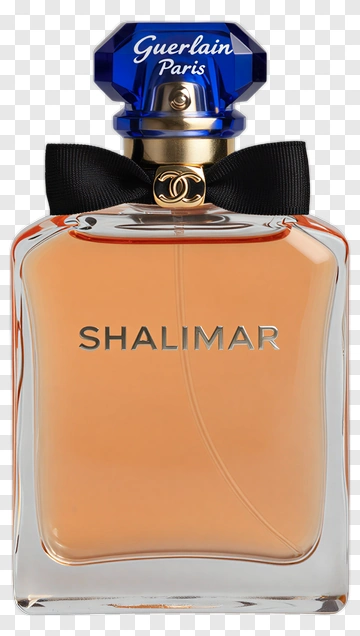 Guermil Paris Shalimar Perfume Bottle PNG
