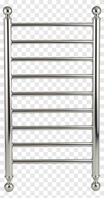Silver Towel Rack PNG