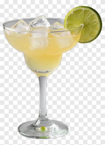 Refreshing Margarita Cocktail PNG
