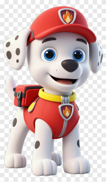 Puppy Firefighter Rescue Dog PNG