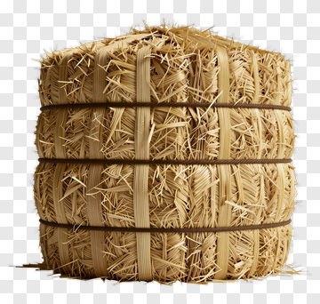 Stacked Hay Bale PNG