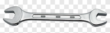 Silver Wrench PNG