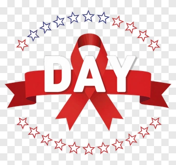 Red Ribbon Day Symbol PNG