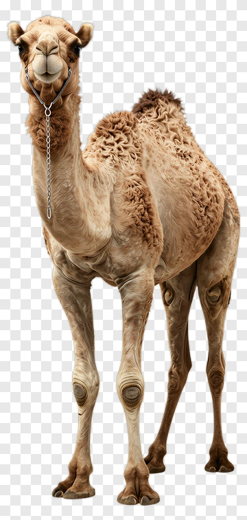 Camel With Chain Collar PNG