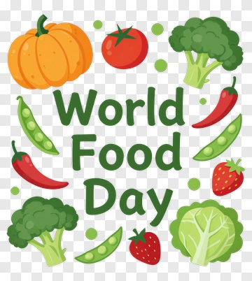 World Food Day With Vegetables PNG