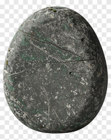 Gray Stone With Green Veining PNG