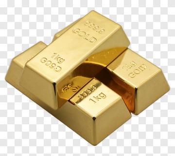 Gold Bar Stack PNG