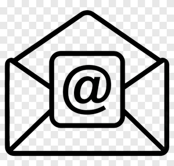 Envelope With At Symbol Icon PNG