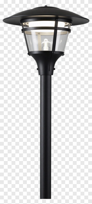 Black Lamp Post PNG