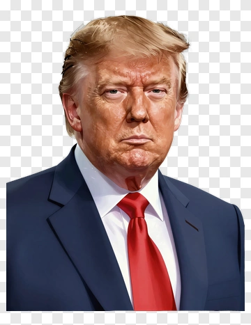 Donald Trump Portrait PNG