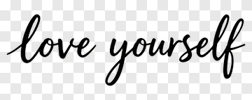 Love Yourself PNG